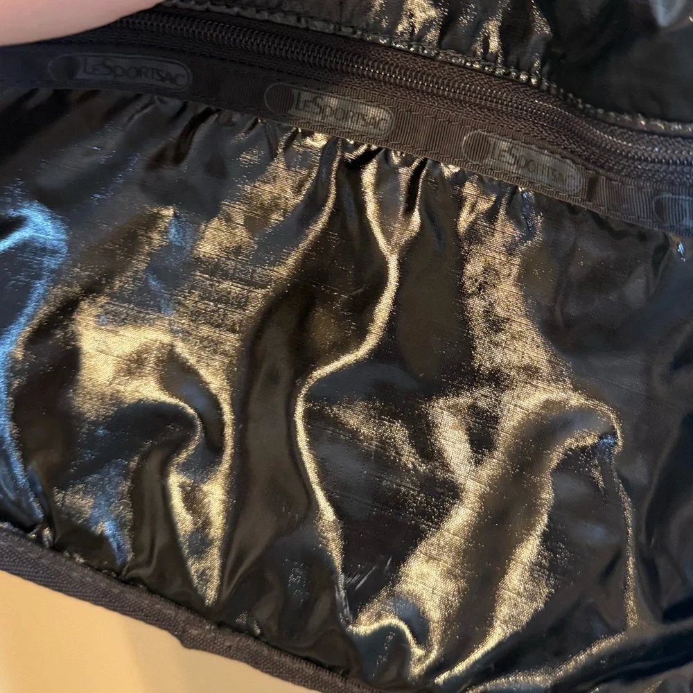 LeSportsac Classic‎ Hobo bag in a black shiny finish